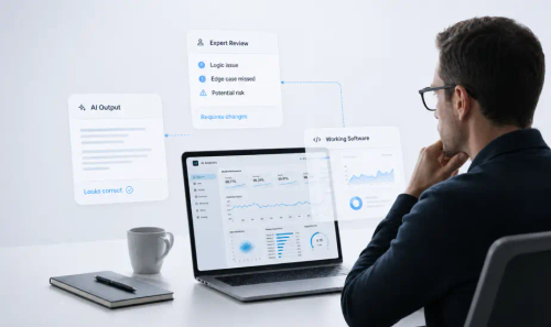 Expert in the loop: rethinking AI oversight