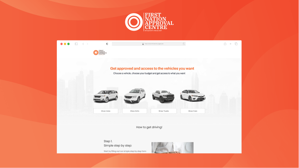 Firstnation Approval Centre project screenshot