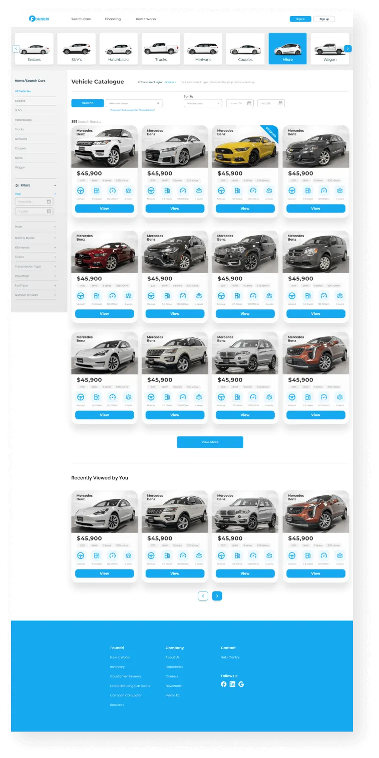 Foundri visual design 3