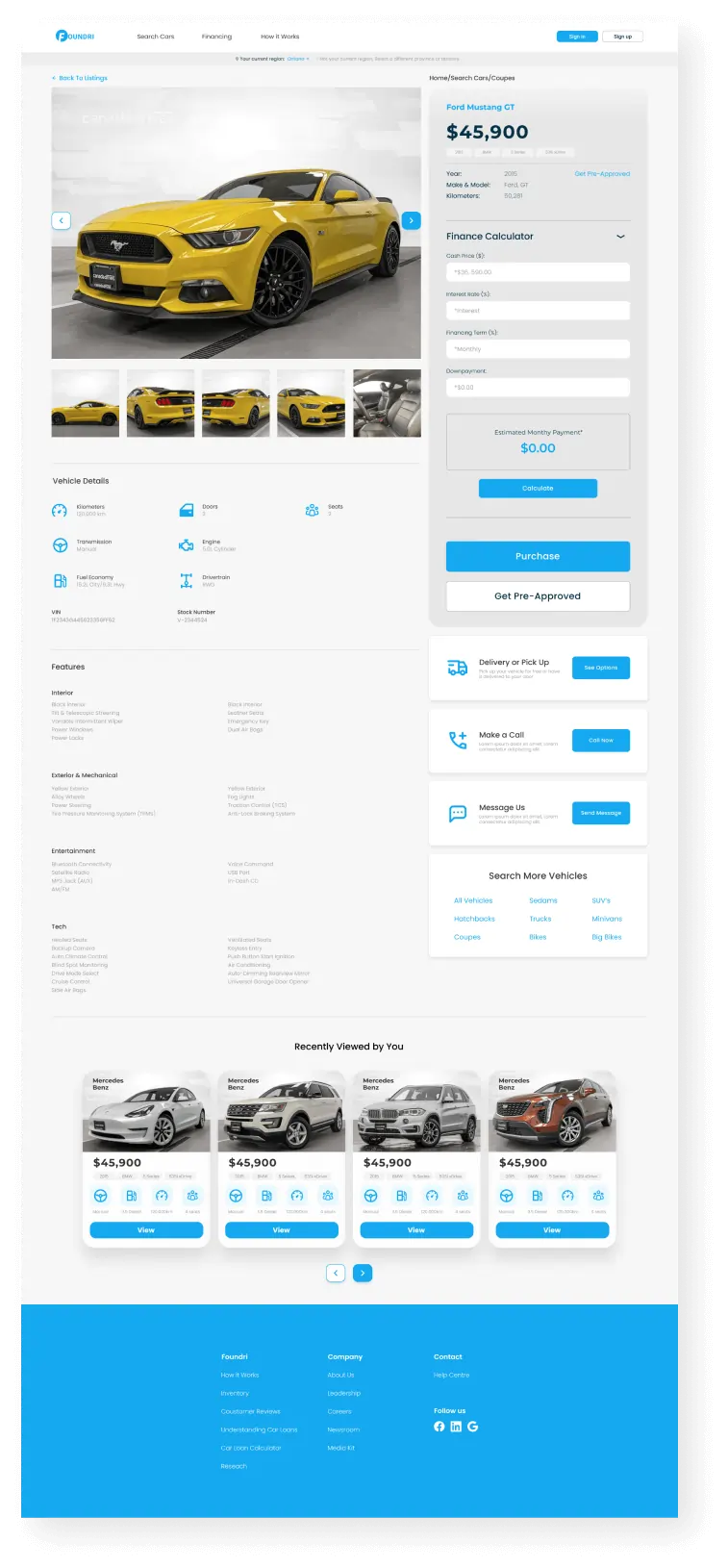 Foundri visual design 2