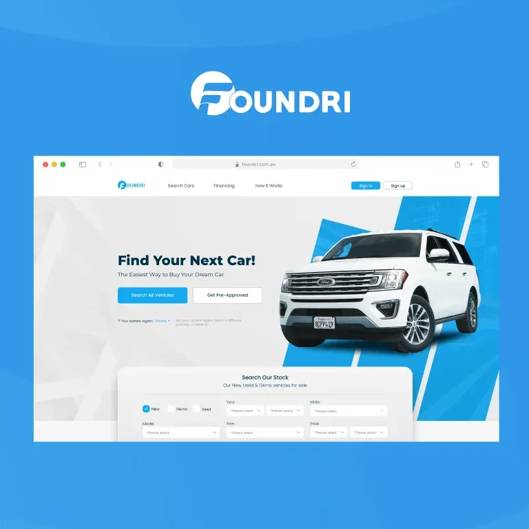 Custom web application development