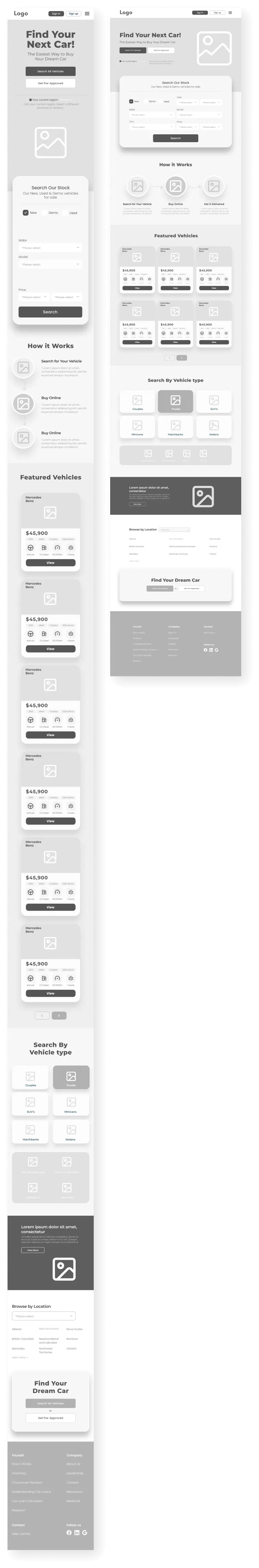 Foundri wireframe 3